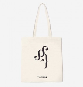 Tote bag Saturday by cam