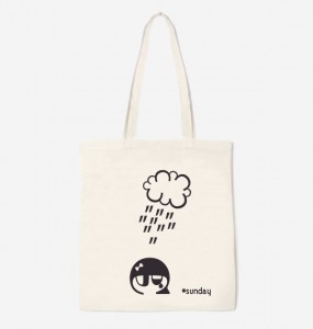 Tote bag Sunday by cam