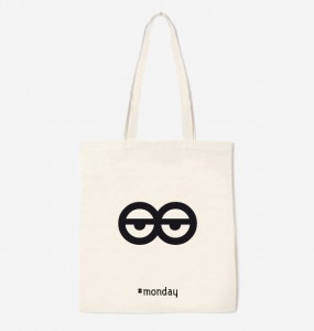 tote bag Monday by Cam