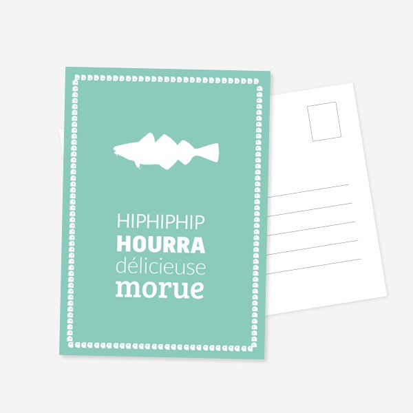 Carte postale Félicitations par Cam Garnier graphiste
