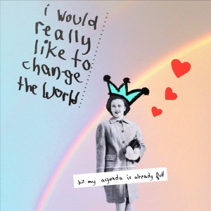 Affiche Change the world par Camille Garnier