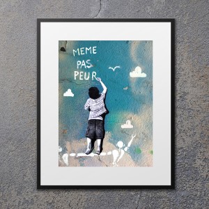 Affiche • Même pas peur par Camille Garnier