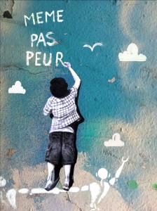 Affiche • Même pas peur par Camille Garnier