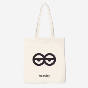 tote bag Monday camille garnier