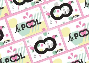 postcard le Pool Camille Garnier