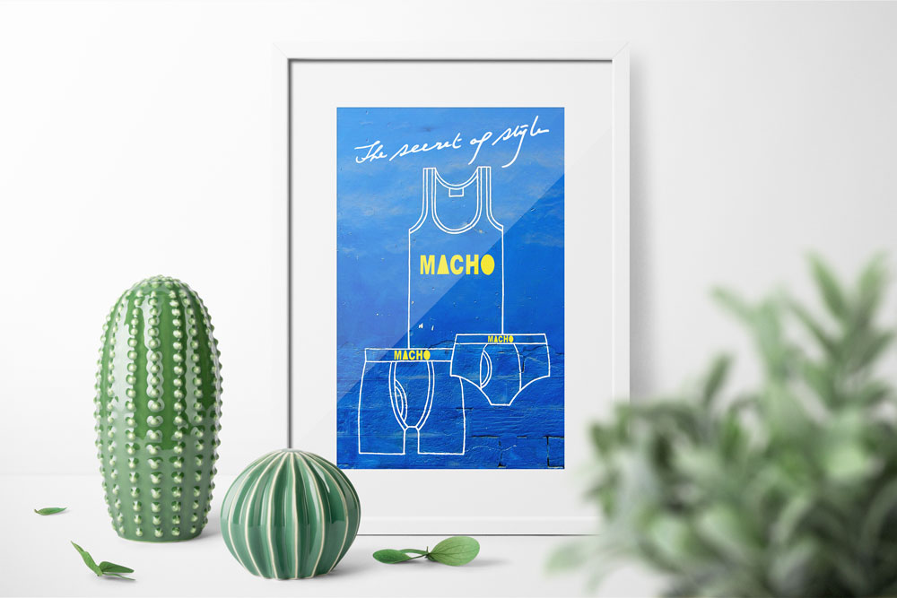 Affiche • Macho style