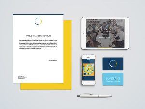 kairos transformation identité visuelle par camille garnier