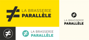declinaison logo brasserie parallele