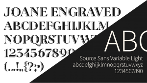 typographie logo marianna