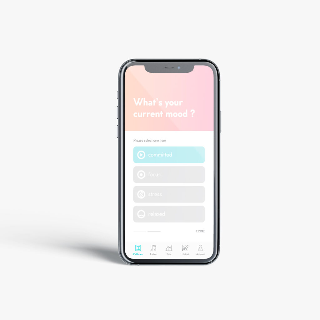 application mobile d'ONTBO par Camille Garnier, graphiste freelance