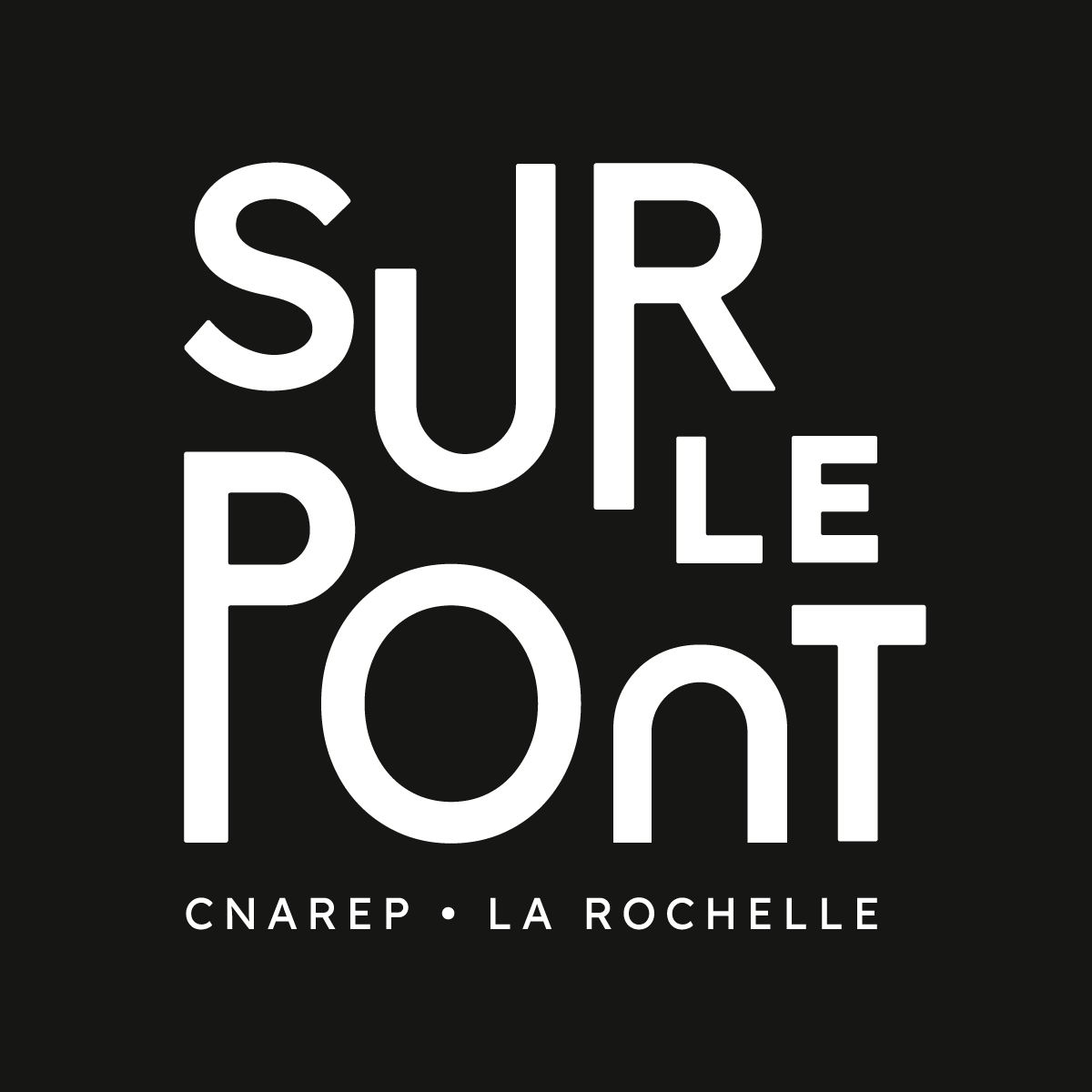 logo CNAREP sur le Pont La Rochelle