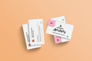 carte de visite A comme Anders