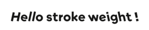 typographie a comme anders