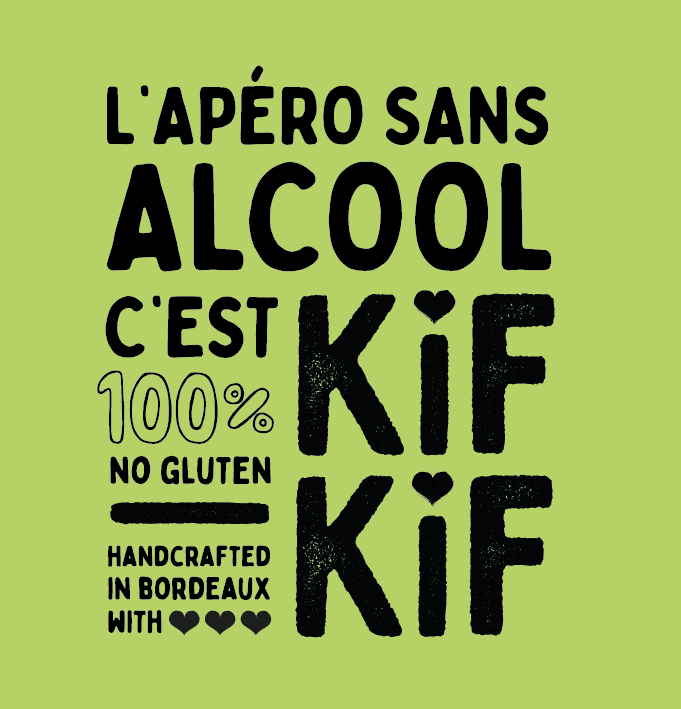 packaging la Kifferie par Camille Garnier graphiste freelance