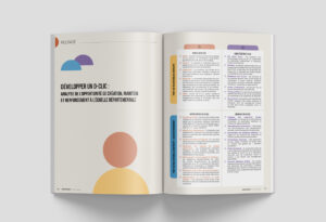 conception graphique du guide D-CLIC Occitanie par Camille Garnier