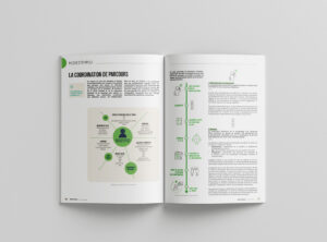 conception graphique du guide D-CLIC Occitanie par Camille Garnier