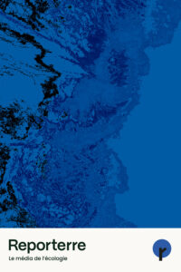 texture bleue pour reporterre