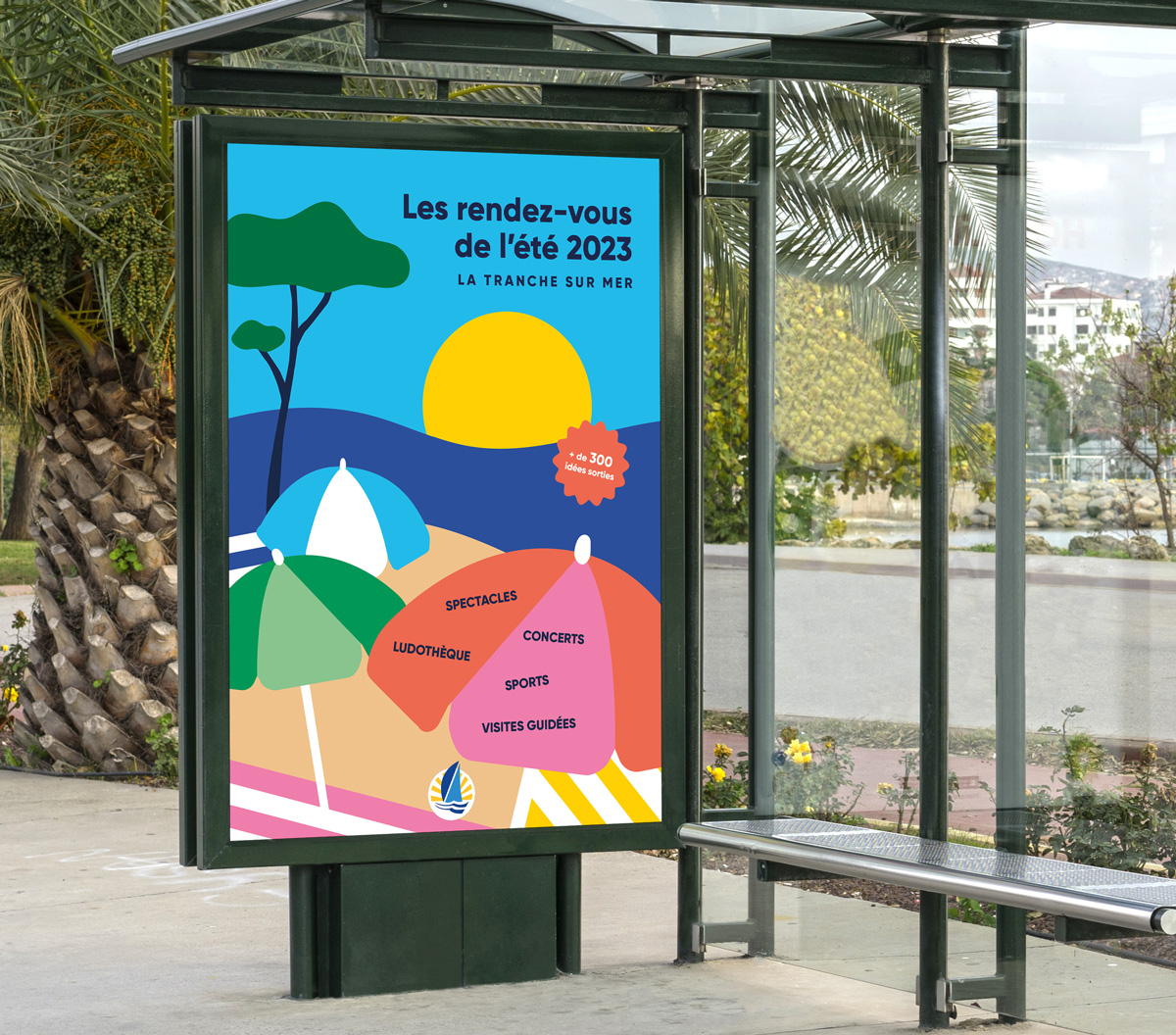 affiche les Rendez-vous de l'été à La Tranche sur mer