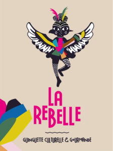 logo la rebelle par camille garnier graphiste freelance