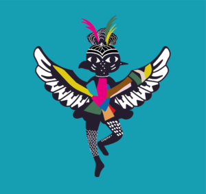 logo la rebelle la rochelle par camille garnier