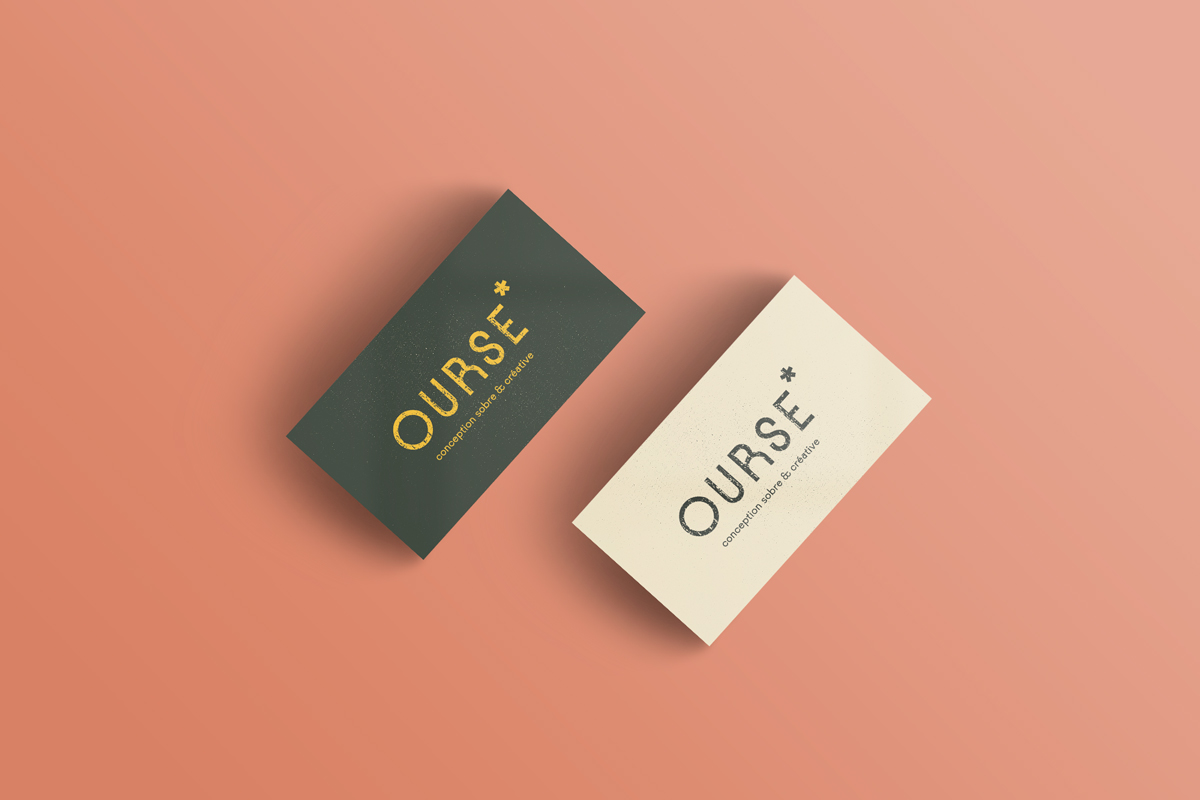 branding OURSE par Camille Garnier graphiste