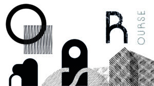 recherches graphiques pour le logo de l'agence Ourse par camille garnier