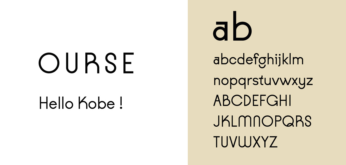 TYPOGRAPHIE OURSE par camille garnier