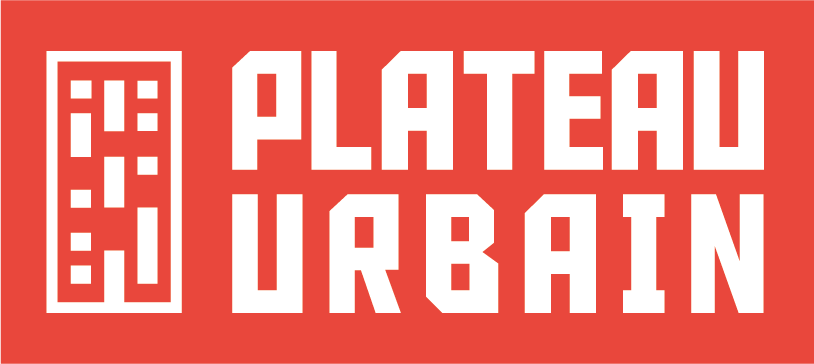 logo plateau urbain par camille garnier