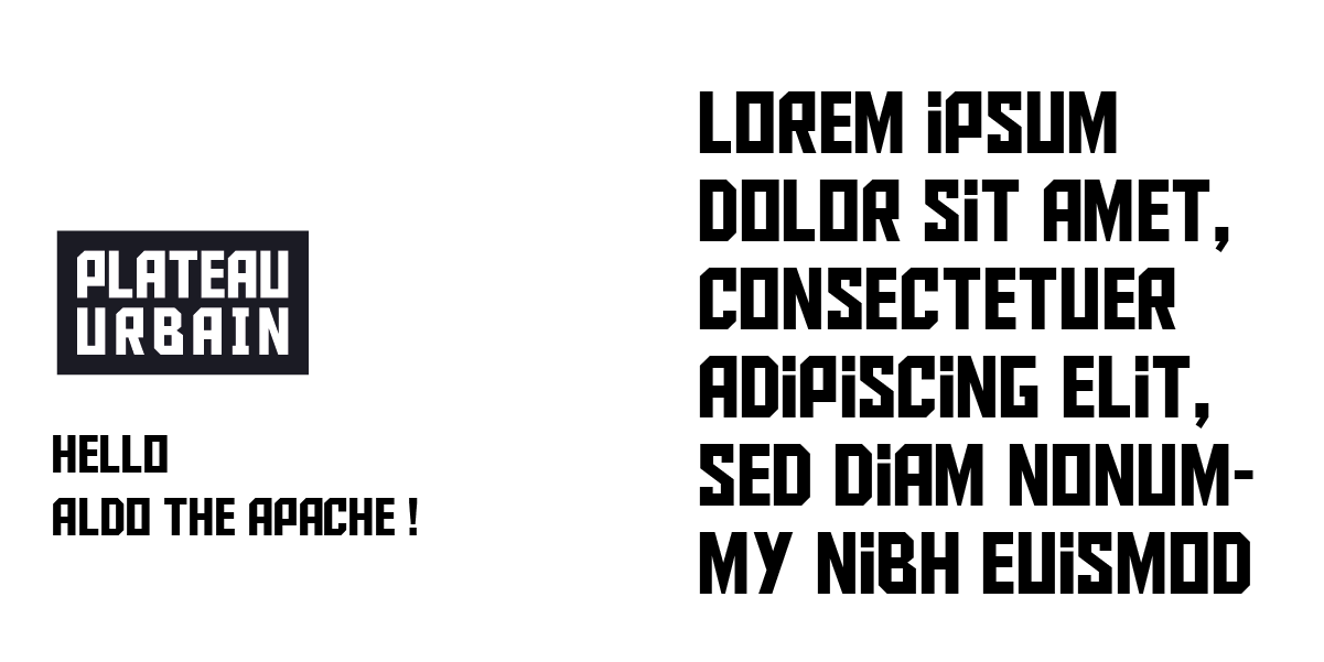 typographie aldo the apache