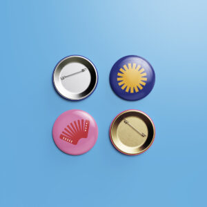 identité visuelle incentive badge par camille garnier graphiste