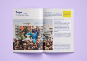 plaquette de saison 2025 CNAREP sur le pont