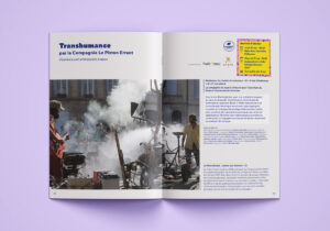 plaquette de saison 2025 CNAREP sur le pont