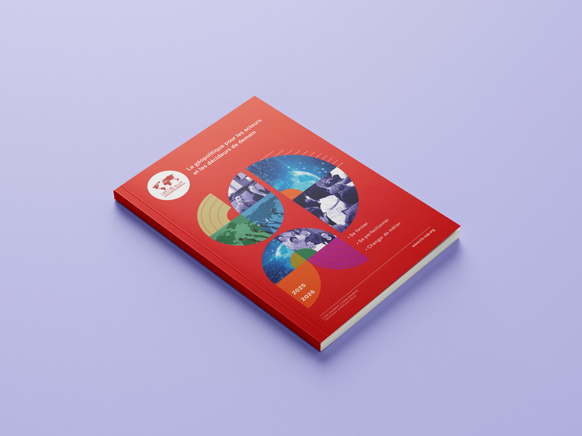 Brochure IRIS Sup 2025-2026 par Camille Garnier Graphiste freelance