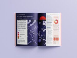 Brochure IRIS Sup 2025-2026 par Camille Garnier Graphiste freelance