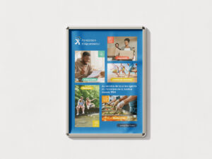 affiche fondation d'Aguesseau par Camille garnier graphiste freelance