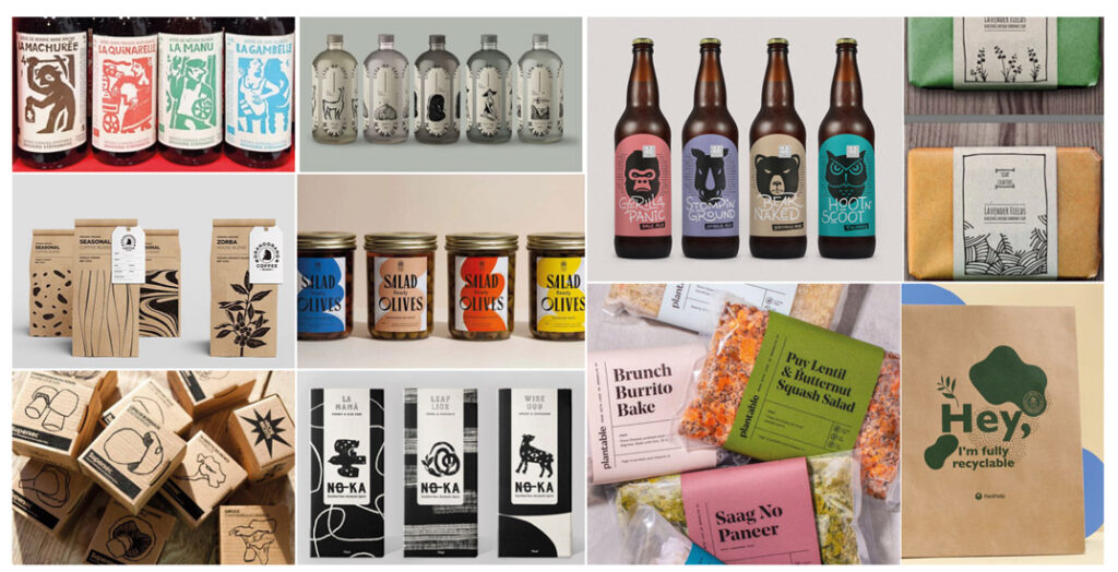 moodboard de Tofu du Poitou camille camille garnier graphiste freelance