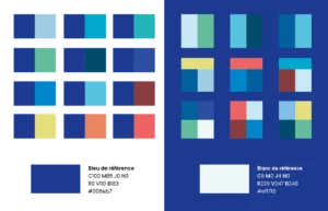 palette de couleurs des ateliers de l'eau par camille garnier