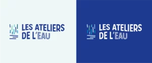 logo des ateliers de l'eau par camille garnier