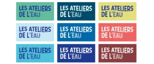 logo des ateliers de l'eau par camille garnier