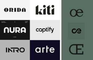 moodboard de à l'œuvre par camille garnier graphiste freelance