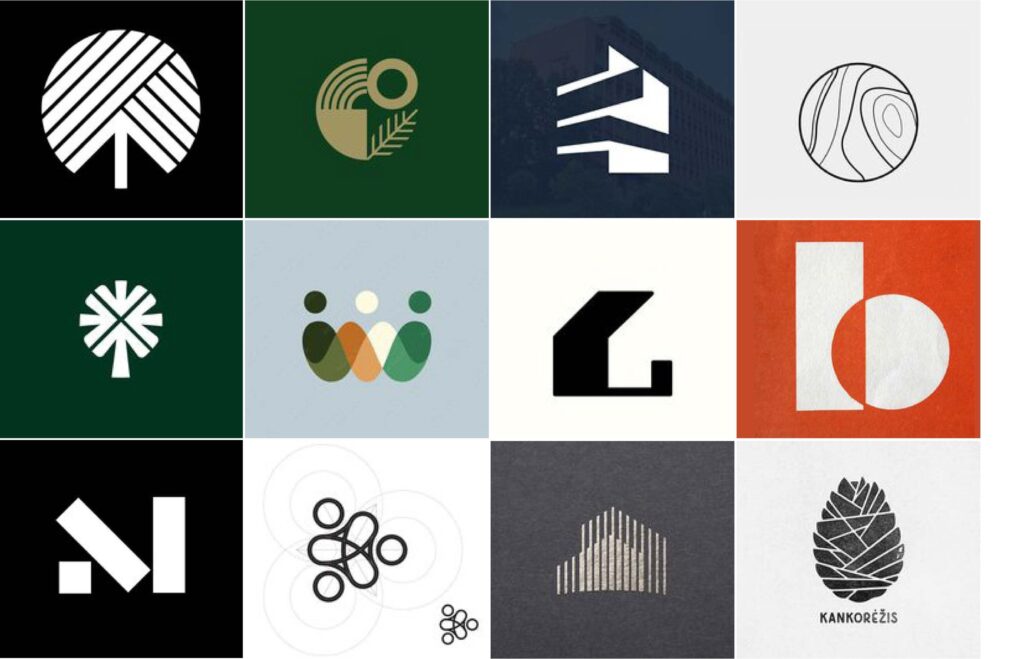 moodboard de à l'œuvre par camille garnier graphiste freelance