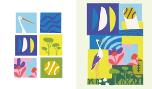 composition affiches voeux aytré 2026 par camille garnier