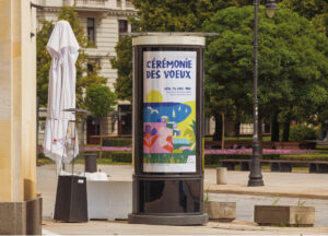 conception graphique affiche voeux aytré 2026