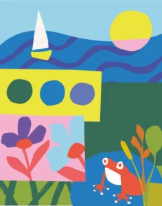 recherches graphique affiche voeux aytré 2026 par camille garnier