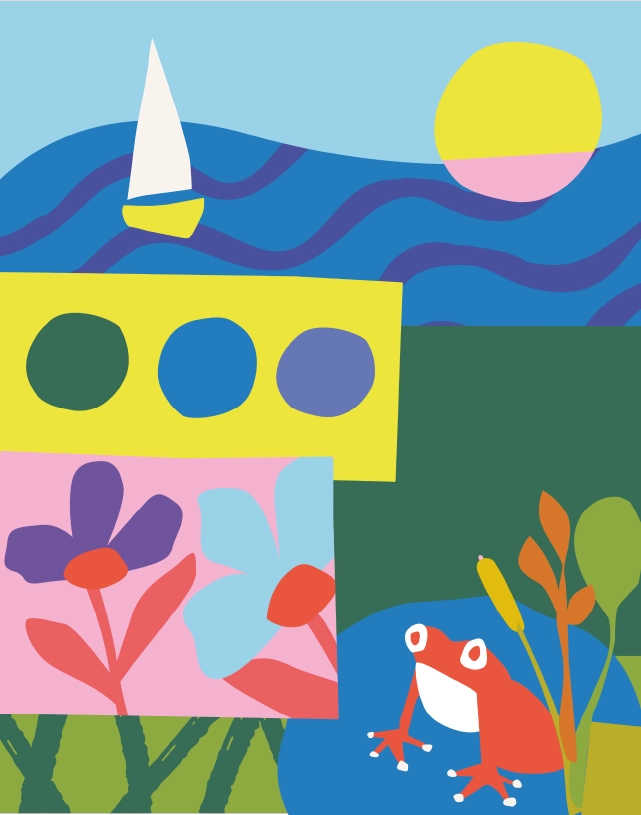 recherches visuel aytre_3-camille garnier recherches graphique affiche voeux aytré 2026 par camille garnier