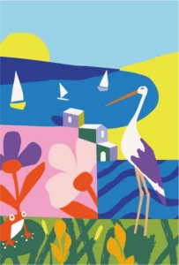 recherches graphique affiche voeux aytré 2026 par camille garnier