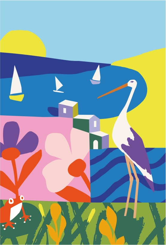 recherches visuel aytre_5-camille garnier recherches graphique affiche voeux aytré 2026 par camille garnier