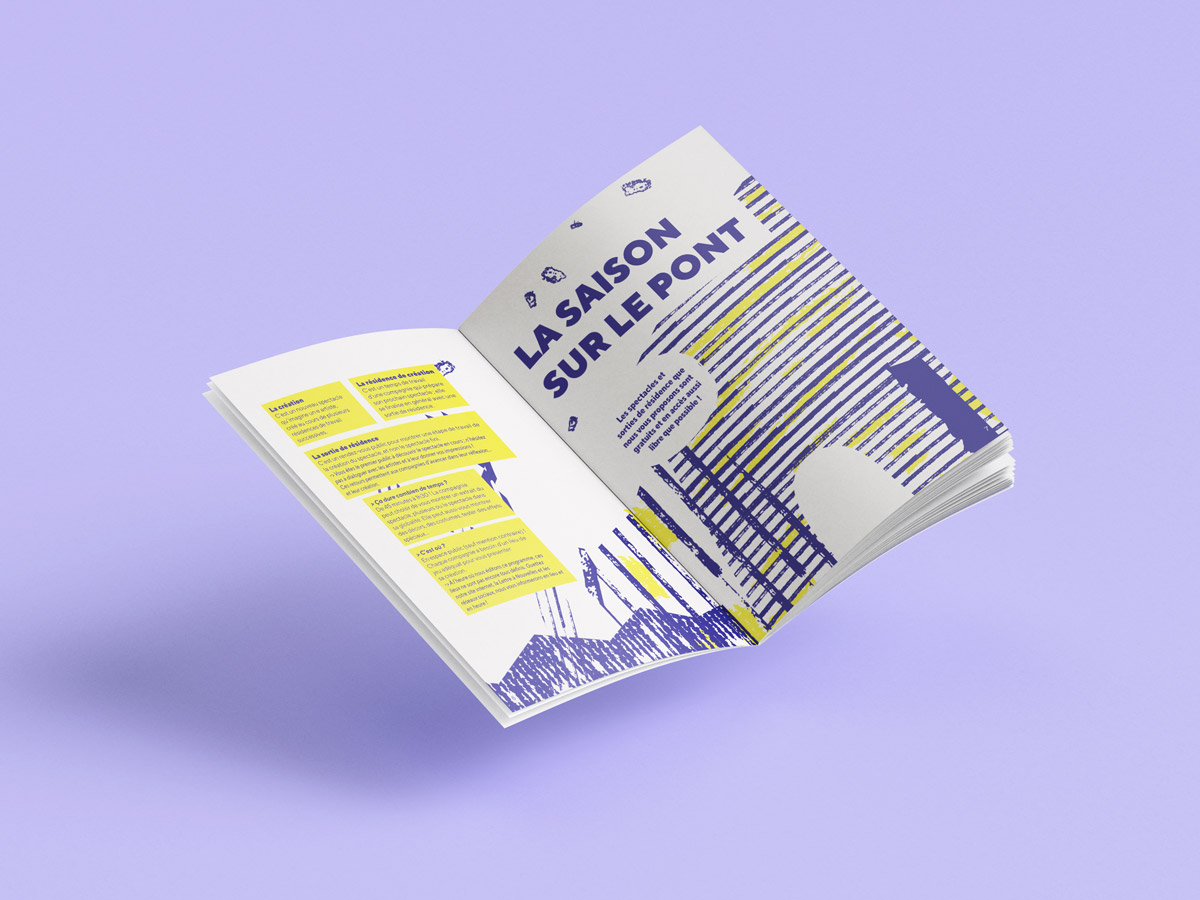 plaquette de saison 2026 de Sur le Pont CNAREP