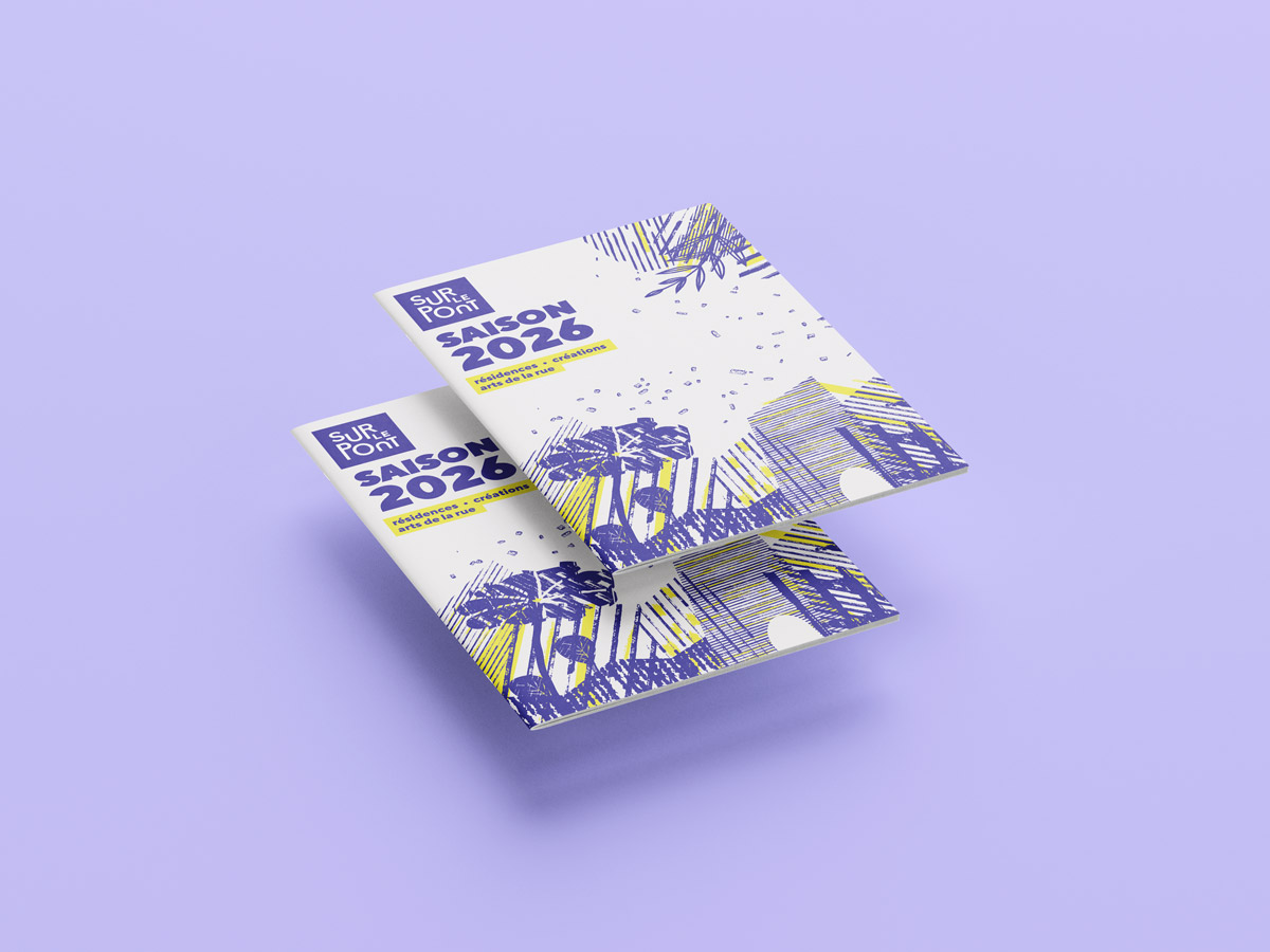 plaquette de saison 2026 de Sur le Pont CNAREP
