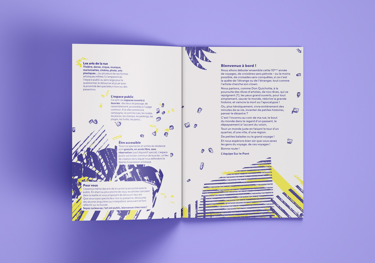 plaquette de saison 2026 de Sur le Pont CNAREP